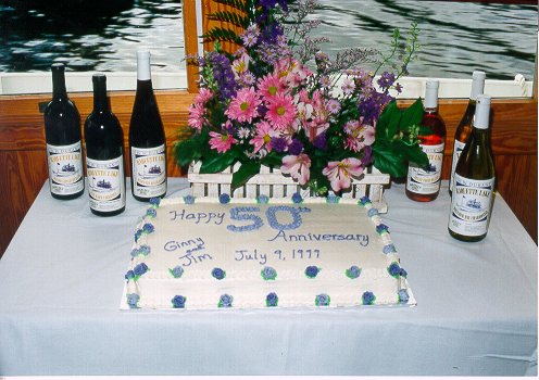 The 50th Wedding Anniversary Cake!