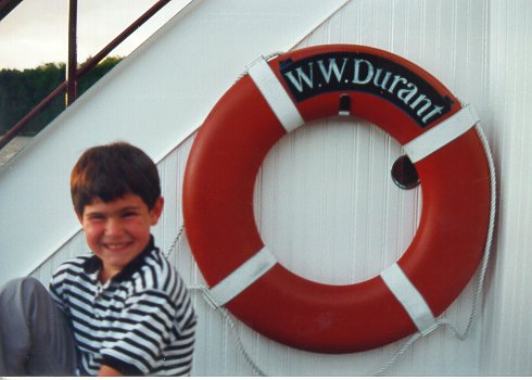 Chris posing (and moving)